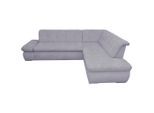 Mid.you , Grau , Textil , Uni , L-Form , 273x216 cm , Made in Europe, FSC MIX , Rücken echt , Wohnzimmer, Sofas & Couches, Wohnlandschaften, Ecksofas