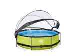 Exit Toys , Grün , Kunststoff , 76 cm , TÜV-geprüft, CE , Pools & Wasserspaß, Pools, Aufstellpools, Frame-Pools