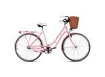 Möbelix , Pink , Metall , 25x140x60 cm , Freizeit, Fahrräder & Zubehör, City-Bikes
