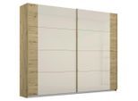 Rauch Möbel , Champagner, Eiche Artisan , Holzwerkstoff , 2 Fächer , 225x210x62 cm , Blauer Engel, Goldenes M, Made in Germany ,
