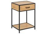 Livetastic , Wildeiche , Holzwerkstoff , 1 Schublade(n) Schubladen , 42x63x35 cm ,