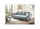 Livetastic , Hellblau , Textil , Füllung: Schaumstoff , 242x71x90 cm , Made in EU , Rücken echt ,