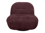 Livetastic , Bordeaux , Textil , 85x74x85 cm , Made in EU , Sitzfläche 360° drehbar ,