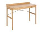 Mid.you , Eichefarben , Holz , Eiche , massiv,furniert , 1 Schublade(n) Schubladen , rechteckig , 50x80x110 cm , Büromöbel, Schreibtische, Schreibtische