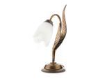 Möbelix , Bronzefarben , Metall , Blätter , 38 cm , Beleuchtung, Innenleuchten, Tischlampen, Tischlampen