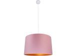Möbelix , Rosa, Weiß , Holz , 100 cm , Beleuchtung, Innenleuchten, Hängeleuchten