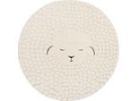 Möbelix , Creme , Textil , Schaf , rund , ISO 9001, Bsci, Oeko-Tex® Standard 100 , für Fußbodenheizung geeignet, in verschiedenen Größen erhältlich, pflegeleicht, leicht zusammenrollbar , Teppiche & Böden, Teppiche, Kinderteppiche