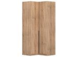 Rauch Möbel , Sonoma Eiche , Holzwerkstoff , 7 Fächer , 100x229x102 cm , Blauer Engel, Goldenes M, BQ - Bündnis für Qualität, Made in Germany , Beimöbel erhältlich , Schlafzimmer, Kleiderschränke, Kleiderschränke Alabama