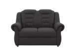 Livetastic , Schwarz , Textil , 145x102x101 cm , Made in EU , Hocker erhältlich, Rücken echt, Armteil links, Armteil rechts , Wohnzimmer, Sofas & Couches, Sofas, 2er Sofas