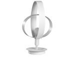Möbelix , Weiß , Metall , 38 cm , Beleuchtung, Innenleuchten, Tischlampen, Tischlampen