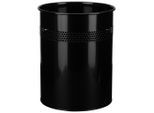 Mid.you , Schwarz , Metall , 15 l , 26x32x26 cm , Küche, Küchenausstattung, Mülltrennsysteme