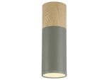 Möbelix , Grau , Metall , rund , 20 cm , RoHS, Europäischer Sicherheitsstandard , LED-Leuchtmittel austauschbar , Beleuchtung, Innenleuchten, Deckenleuchten, Deckenleuchten rund