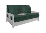 Livetastic , Grün , Textil , Kiefer,Kiefer , massiv,massiv , 154x88x90 cm , Made in EU , einzeln ausziehbar, Armteil links, Armteil rechts ,