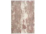 Möbelix , Creme, Rosa , Textil , rechteckig , 80x150 cm , Teppiche & Böden, Teppiche, Webteppiche