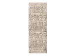 Dieter Knoll , Grau, Goldfarben , Textil , rechteckig , 80x200 cm , Care & Fair , für Fußbodenheizung geeignet, in verschiedenen Größen erhältlich , Teppiche & Böden, Teppichläufer & Vorleger
