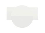 Möbelix , Weiß , Metall , rund , 16x13x13 cm , RoHS, Europäischer Sicherheitsstandard , Beleuchtung, Innenleuchten, Wandleuchten, Bilderleuchten