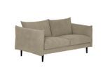 Mid.you , Beige , Textil , Birke , massiv , Füllung: Schaumstoff, Polyethersulfon (PES),Schaumstoff, Polyethersulfon (Pes) , 212x86x102 cm , Made in Europe ,