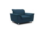 Mid.you , Dunkelblau , Textil , Uni , 120x81x97 cm , Made in EU, FSC MIX ,