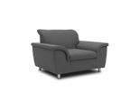 Mid.you , Grau , Textil , Uni , 120x81x97 cm , Made in EU, FSC MIX ,