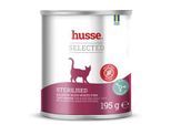 husse 12 Dosen je 195 g. (2.34 kg) Sterilised, Lachs mit Weißfisch Gourmet-Rezeptur ohne Getreide in samtiger Mousse