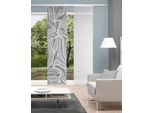 Schiebegardine VISION S "VAGUE", grau, B:60cm H:260cm, Polyester, Polyester, Gardinen, Schiebegardine, digital bedruckt