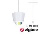 PAULMANN Schienensystem-Leuchten "Tyros 200lm 4,5W RGBW+ dimmbar 230V", weiß, Ø 10cm H: 10,3cm, 1 Stk., Leuchten, Smart Home