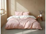 Bettwäsche ZO HOME "Zohome Bettwäsche Baumwolle Punta-di-Cotone", rosa, B/L: 155cm x 220cm, 1 Stk., 1 Stk., Renforcé, B/L: 80cm x 80cm, 2, Renforcé, Obermaterial: 100% Baumwolle, Bettwäsche, Bettwäsche, Bettwäsche aus 100% Baumwolle, hochwertige Renforcé, ab 135x200 cm.