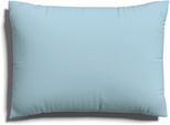 Kissenbezug SCHLAFGUT "EASY JERSEY Kissenhülle 100% Baumwolle, weicher Edel-Jersey, bügelfrei", blau (blau light), B:40cm L:60cm, Jersey, Obermaterial: 100% Baumwolle, Kissenbezüge, Kissenbezug, mit farblich angepasstem Reißverschluss, pflegeleicht, formstabil