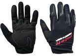 Motorradhandschuhe ROLEFF "Cross gloves - Motocross" Gr. S, schwarz (schwarz ro57), Handschuhe, S, Obermaterial: 100% Polyester, Motorradhandschuhe