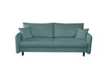 Mid.you , Türkis , Textil , Füllung: Polyurethan (PUR),Polyurethan (Pur) , 216x96x102 cm , Made in EU , Liegefunktion ,