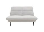 Looks by W.Joop , Silberfarben , Textil , Uni , 145x92x103 cm , Made in EU, FSC MIX , Stoffauswahl, Rücken echt , Wohnzimmer, Sofas & Couches, Sofas, 2er Sofas