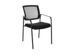 Mid.you , Schwarz , Textil, Metall , 51x126x61 cm , stapelbar ,
