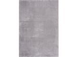 Möbelix , Grau , Textil , Uni , rechteckig , 160x220 cm , Bsci , für Fußbodenheizung geeignet , Teppiche & Böden, Teppiche, Fellteppiche