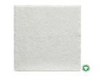 Badematte Bio Hanna in Weiß ca. 60x60cm