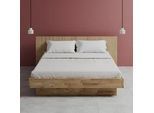 Bett Duna ca. 180x200 cm Eiche Echtholz