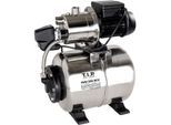 T.I.P. HWW 3000 INOX Hauswasserwerk - Edelstahl 31143, 2.950 l/h, 42 m Förderhöhe, 550 W, 18 l Druckkessel, kompakt