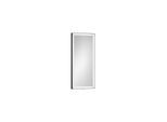 Laufen YVA Spiegel H4484500YV4501 rechteckig, 375x40x800 mm, LED-Beleuchtung, Touchschalter, Ein/Aus/Dimmer, schwarz matt