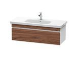 Duravit DuraStyle Waschtisch-Unterschrank DS639502118 113 x 44,8 cm, nussbaum dunkel/weiß matt, 1 Auszug, wandhängend