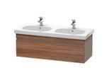 Duravit DuraStyle Waschtisch-Unterschrank DS638607943 115 x 45,3 cm, nussbaum natur/basalt matt, 1 Auszug, wandhängend