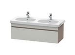 Duravit DuraStyle Waschtisch-Unterschrank DS638600743 115 x 45,3 cm, betongrau/basalt matt, 1 Auszug, wandhängend