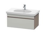 Duravit DuraStyle Waschtisch-Unterschrank DS638400743 80 x 45,3 cm, betongrau/basalt matt, 1 Auszug, wandhängend