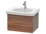 Duravit DuraStyle Waschtisch-Unterschrank DS638307943 60 x 45,3 cm, nussbaum natur/basalt matt, 1 Auszug, wandhängend