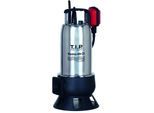 T.I.P. Schmutzwasser Tauchpumpe - Edelstahl, 24.000 l/h, 9 m Förderhöhe, 950 W, 35 mm Korngröße, robust, Maxima 400 CX 30140