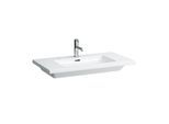 LAUFEN Living Square Waschtisch 8164330001081 90 x 48 cm, mit Überlauf, 3 Hahnlöcher
