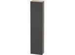Duravit DuraStyle Hochschrank DS1228L4943 40x24x180cm, Tür links, graphit matt/basalt matt