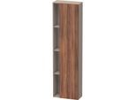 Duravit DuraStyle Hochschrank DS1248R7943 50x24x180cm, Tür rechts, nussbaum natur/basalt matt