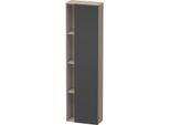 Duravit DuraStyle Hochschrank DS1248R4943 50x24x180cm, Tür rechts, graphit matt/basalt matt
