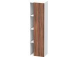 Duravit DuraStyle Hochschrank DS1249R7918 50x36x180cm, Tür rechts, nussbaum natur/weiß matt