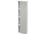 Duravit DuraStyle Hochschrank DS1248R0718 50x24x180cm, Tür rechts, betongrau/weiß matt