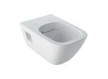 Geberit Renova Plan Wand-Tiefspül-WC 500378018 KeraTect/weiß, 5/6 l, teilgeschlossene Form, rimfree